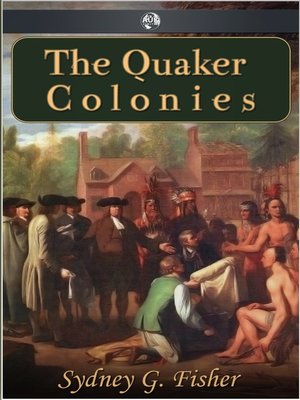 cover image of The Quaker Colonies